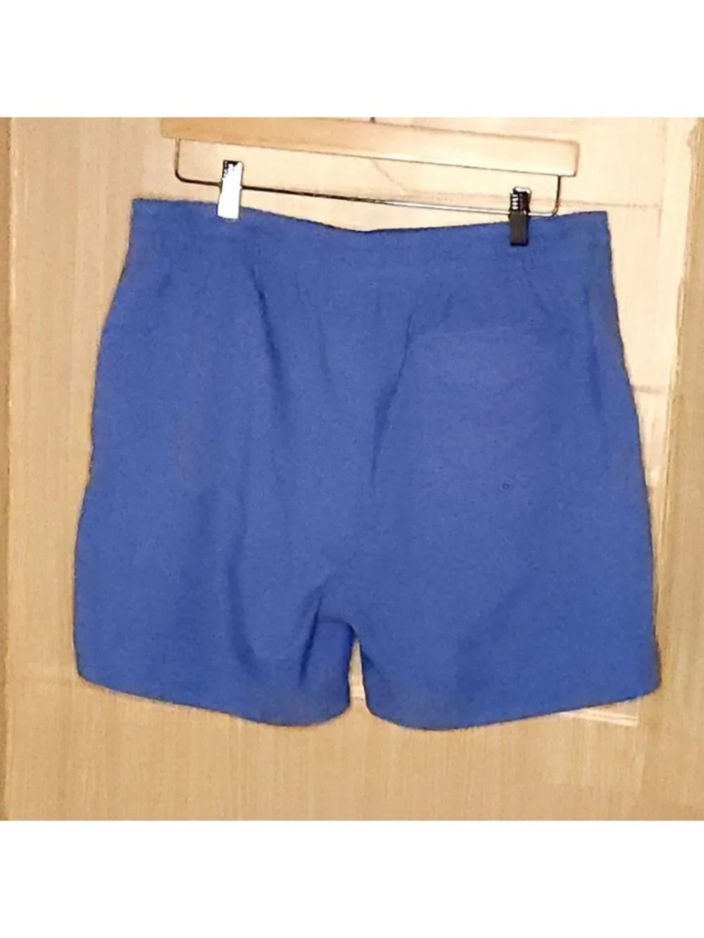 Hurley Mens Blue Elastic Waist Shorts Large